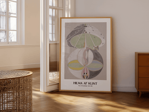 Tree of Knowledge No.5 plakat – Hilma af Klint abstrakt kunstplakat med symbolik og geometriske former