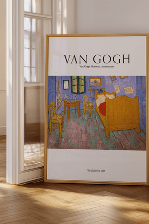 The Bedroom plakat 1888 – Van Gogh kunstplakat med soveværelse motiv