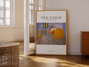 The Bedroom plakat 1888 – Van Gogh kunstplakat med soveværelse motiv