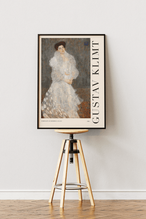 Hermine Gallia plakat – Gustav Klimt portræt kunstplakat