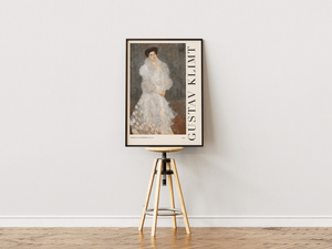 Hermine Gallia plakat – Gustav Klimt portræt kunstplakat
