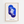 Key Blue 1934 plakat med blå abstrakte former og minimalistisk design