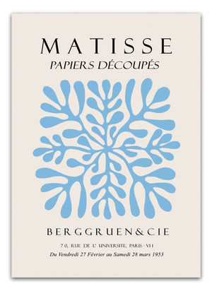 Blue Berggruen Matisse Plakat