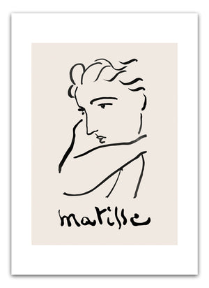 Matisse Madamme Mesh Matisse Plakat