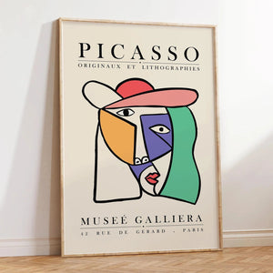 Museé Galleriera - Picasso Plakat