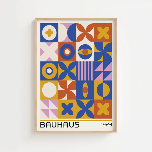 Symbols Bauhaus Plakat