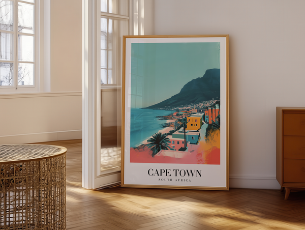 Cape Town Sydafrika – Byplakat