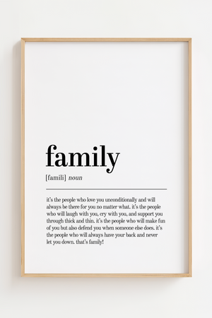 Family - Citatplakat
