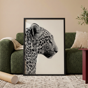 Eleganter Leopard Poster