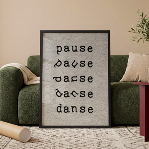 Pause zum Tanzen Poster