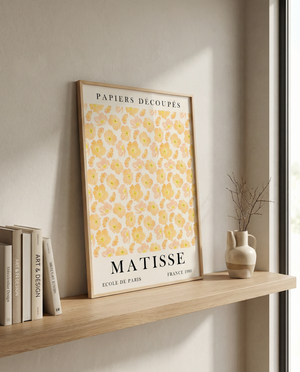Gul Ecole de Paris - Matisse Plakat