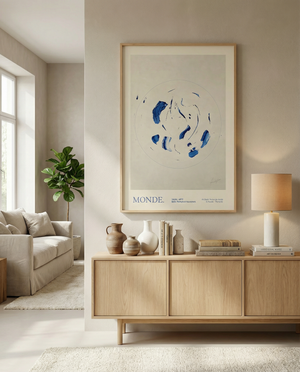 Abstract Monde Plakat – Minimalistisk & moderne kunst | Fra 99,-