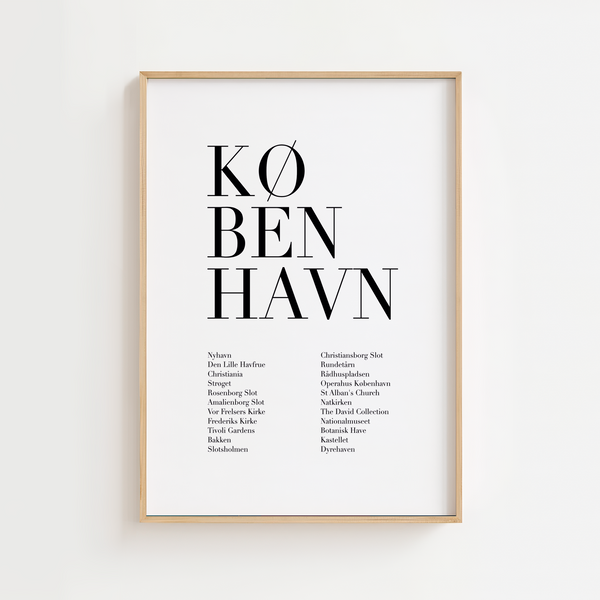 København By - Plakat