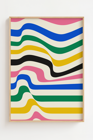 Bauhaus mind in peace Plakat