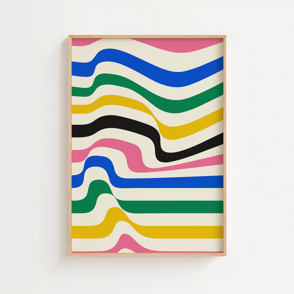 Bauhaus mind in peace Plakat