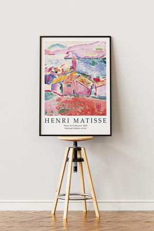 Bring farver, varme og kunsthistorie ind i hjemmet med ‘View of Collioure’ – Matisse Plakat