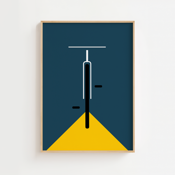 Bauhaus Bicycle Plakat
