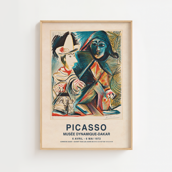 Picasso Poster & frame - Museum Art Poster
