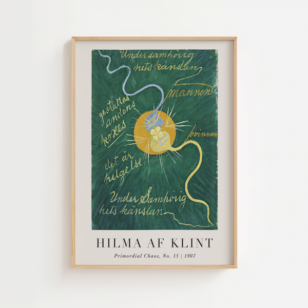 Primordial Chaos - Hilma Af Klint Plakat