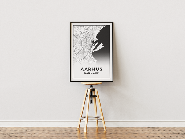 Aarhus Havn Kortplakat