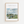 Floden Oise Pissarro plakat med impressionistisk landskab i blå og grønne toner