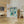 Paul Klee udstillingsplakat – First House in a Settlement, Museum of Modern Art, blå grøn abstrakt kunst