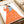 Farverig kvinde illustration plakat – orange stribet kjole med blå blomster taske, moderne fashion kunst