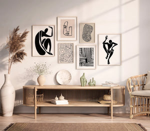 Sort/hvid plakater Online i dag