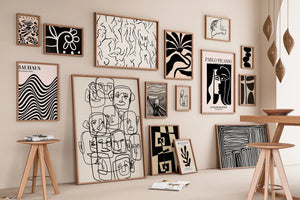 Køb sort/hvid plakater Online i dag