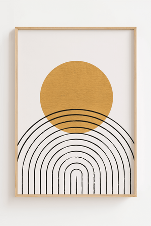 Abstract Door Down Plakat