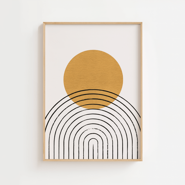 Abstract Door Down Plakat