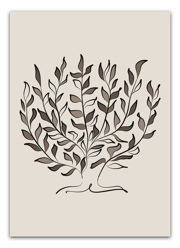 Abstract Flower - Matisse Plakat