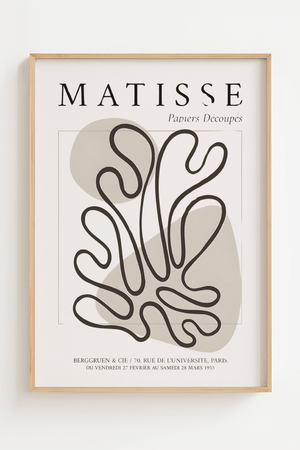 Abstract Matisse Plakat