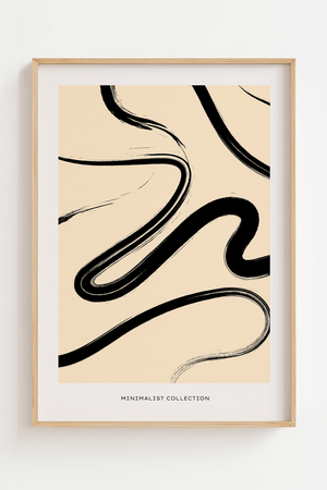 Abstract Minimalist Plakat