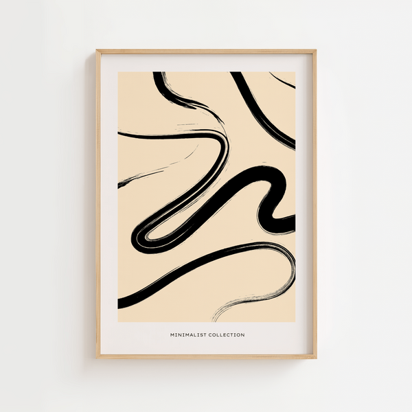 Abstract Minimalist Plakat