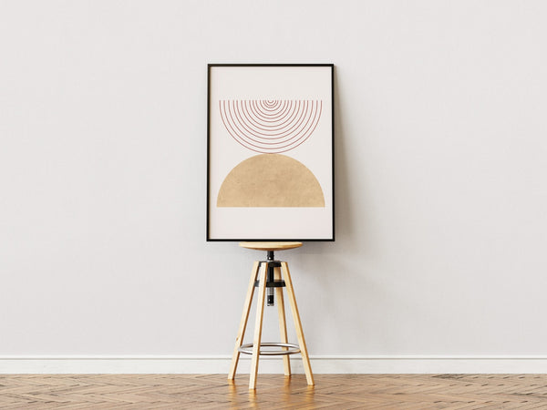 Abstract Opposite Plakat | Moderne & Minimalistisk Kunst