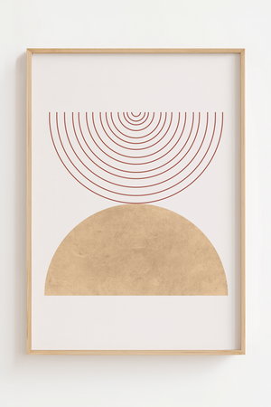 Abstract Opposite Plakat