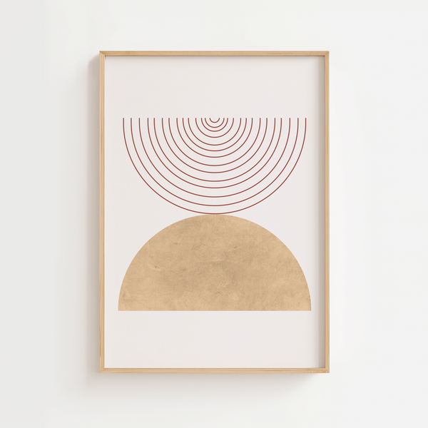 Abstract Opposite Plakat