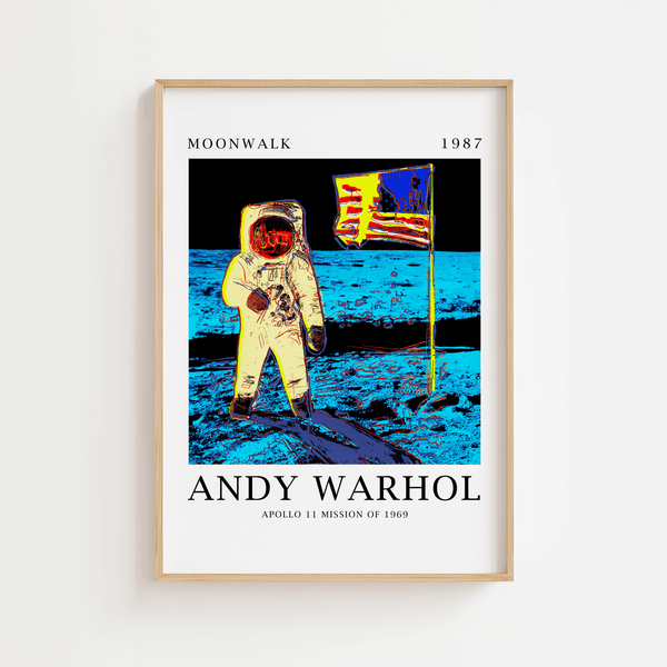 Apollo 11 - Andy Warhol Plakat