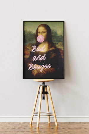 Bad & Boujee - Mona lisa Plakat