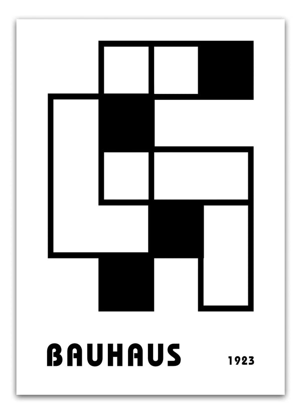 Bauhaus 1923 Black block Ellens Shop