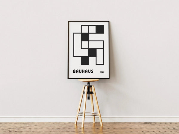 Bauhaus 1923 Black block Ellens Shop