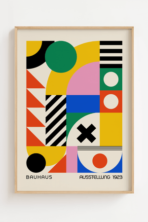 Bauhaus Austellung 1923 Plakat