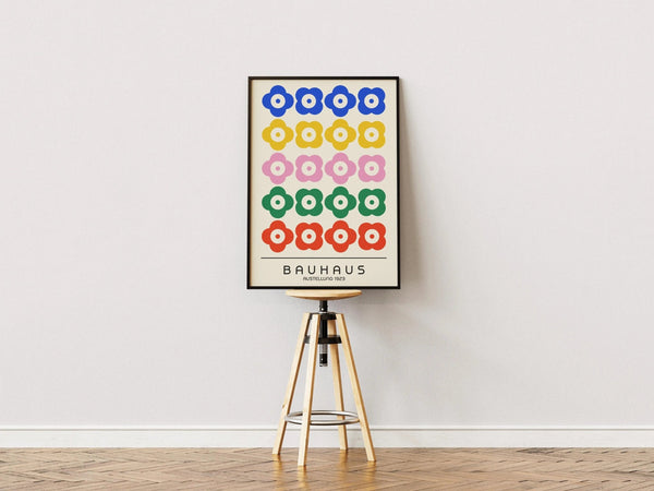 Bauhaus Flower Austellung Ellens Shop