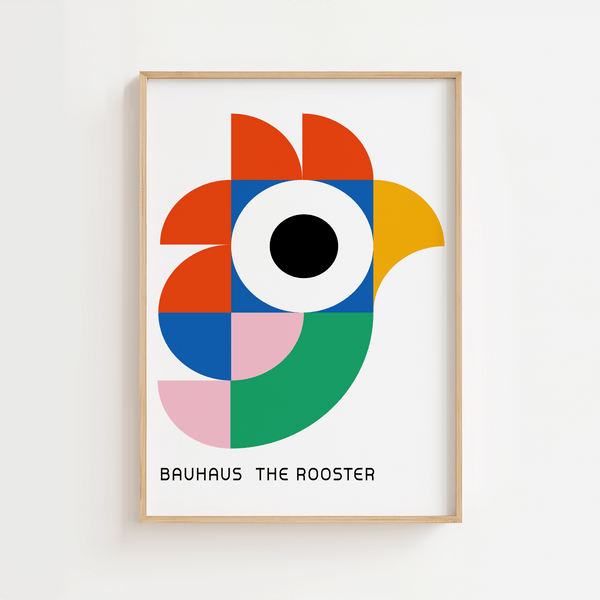 Bauhaus The Rooster Plakat