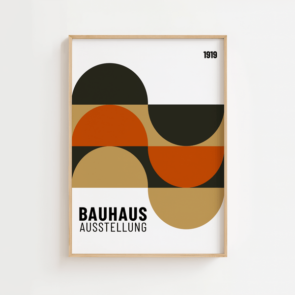 Bauhaus Waves 1919 Plakat
