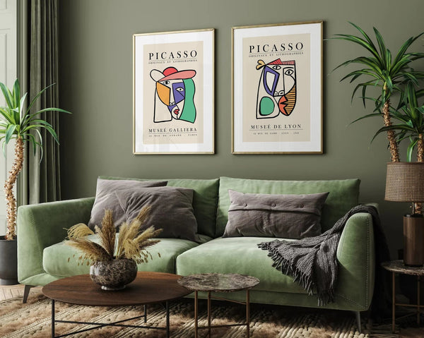 Museé De Lyon - Picasso Plakat