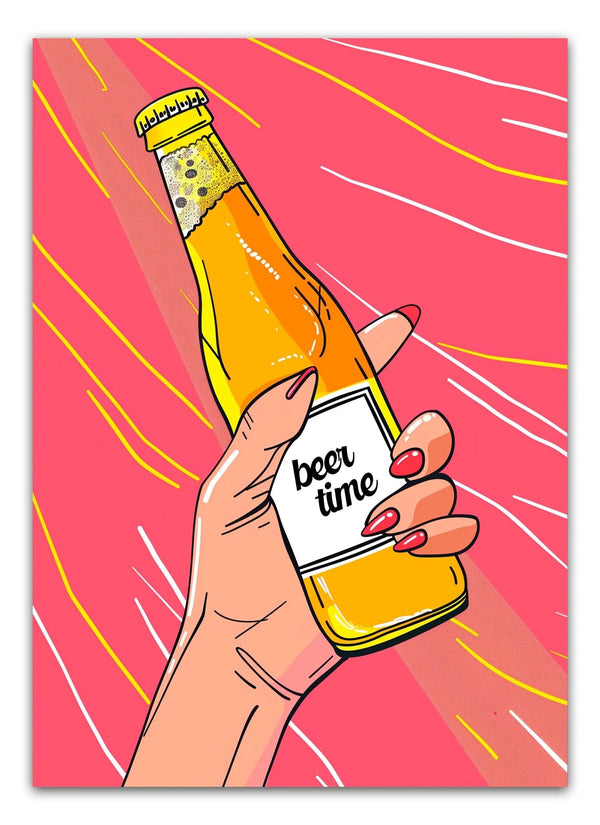 Beer Time Drawing Ellens Shop