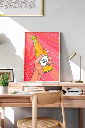 Beer Time Drawing Ellens Shop