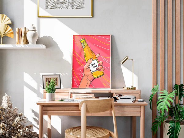 Beer Time Drawing Ellens Shop